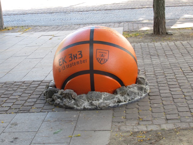 BAl met hoge dunk