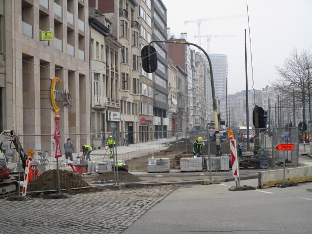 A licht zit zonder werk.