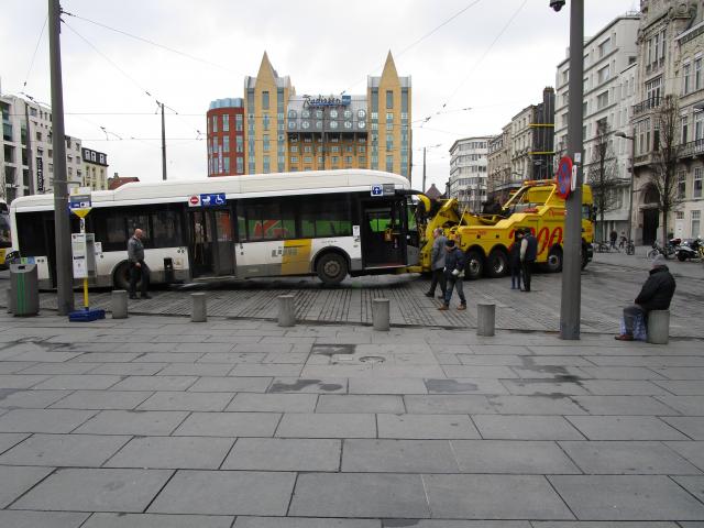 Busje komt zo...