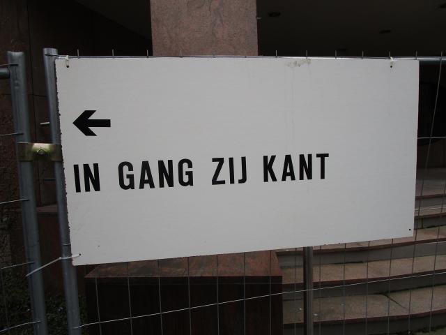 Eens in gAng, kAn hij het ook.