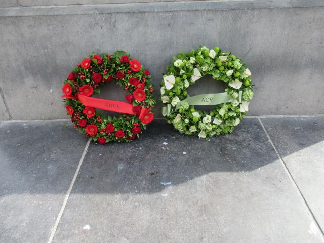 Bloemen bekennen kleur in A.