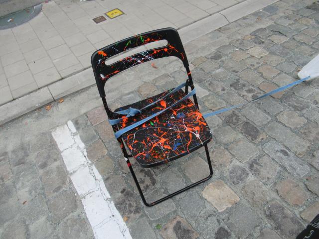 De stoel vAn JAckson Pollock.