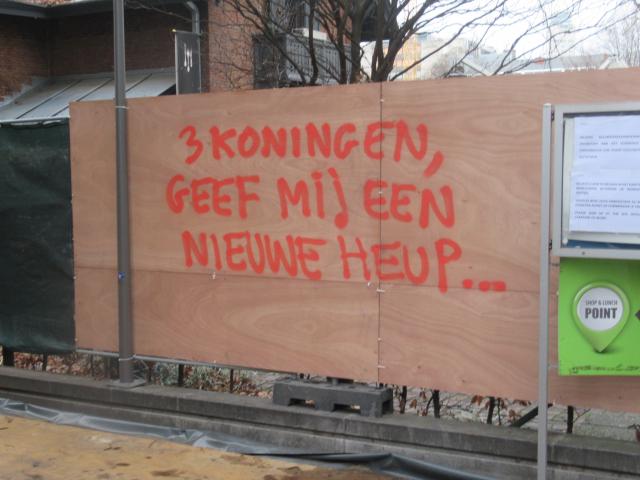 De ouwe is versleten...