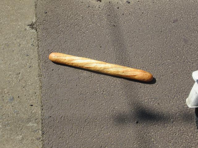 Stokstijf.