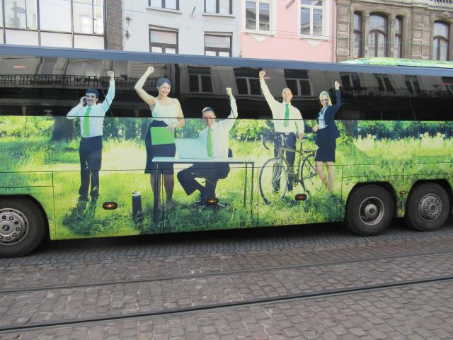 De werkbus.