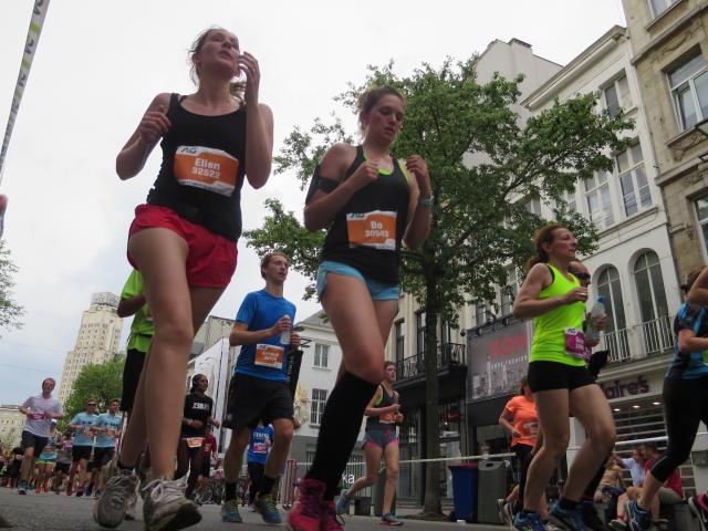 Ellen en Bo voorop!