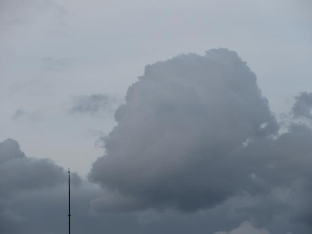 De spuwwolk.