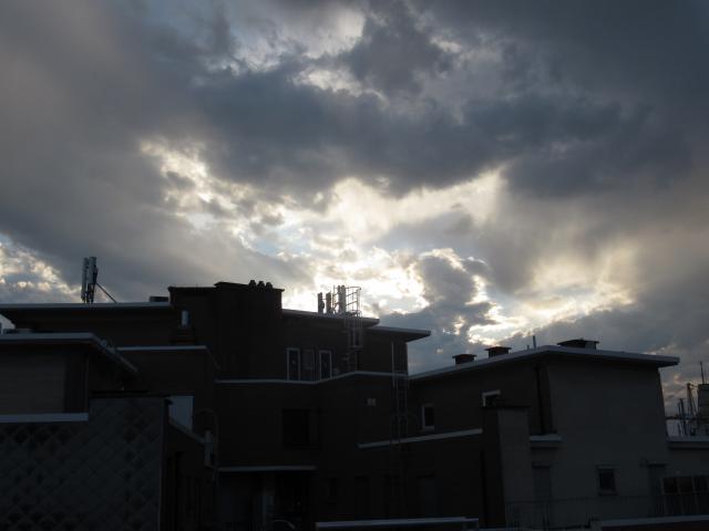Onweer.